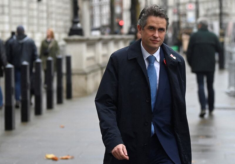 Sir Gavin Williamson has resigned as a minister in the UK government. Here, 'The National' looks back through his career. Reuters