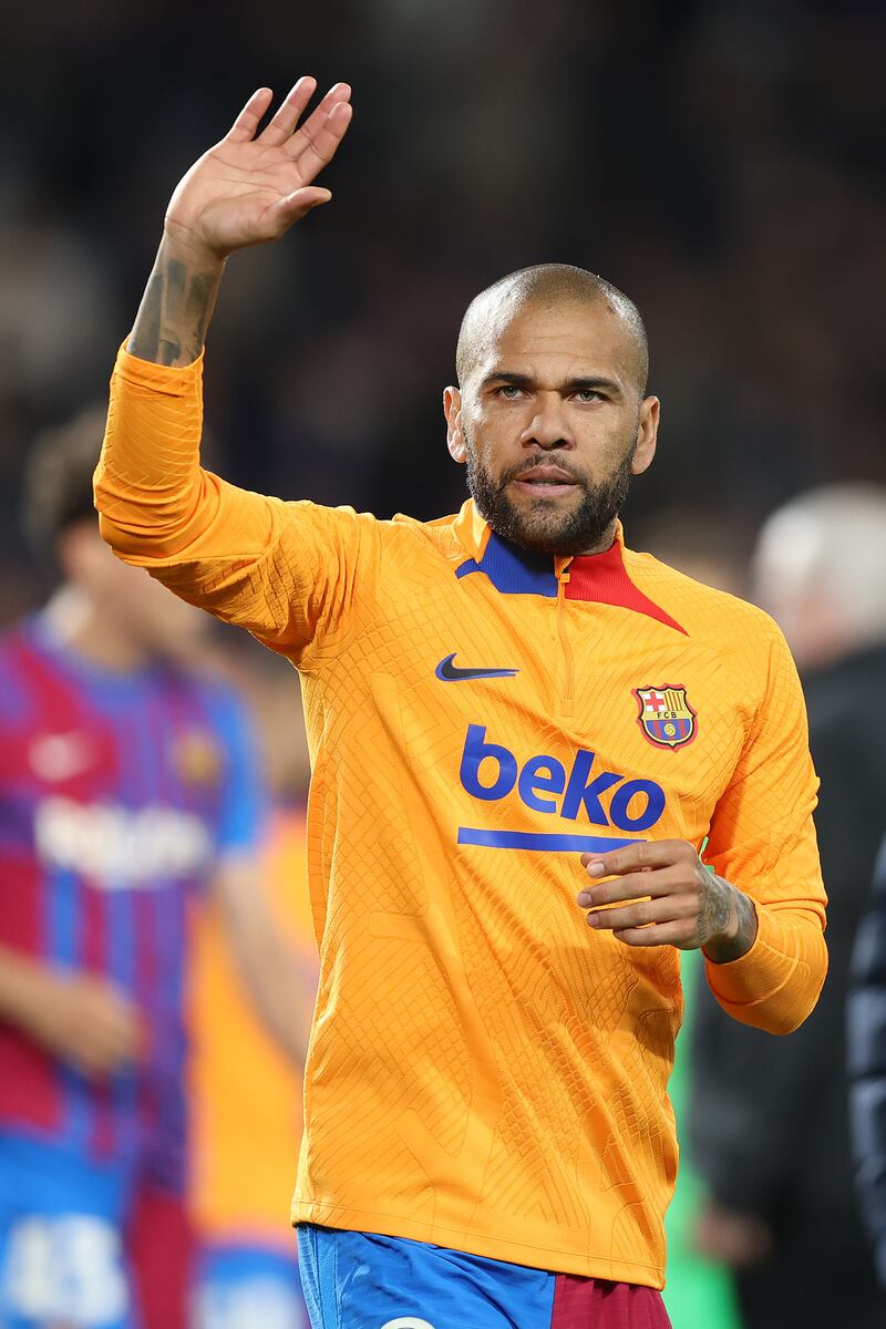 Dani Alves 6 - Brought back at the age of 38, he was a Xavi ally on the pitch and in the dressing room. He’s not the one-man right wing he was, but he performed adequately in his 13 league starts in 2022 and contributed with three assists. That the Brazilian can still play at this level at 39 is to his credit. Getty Images