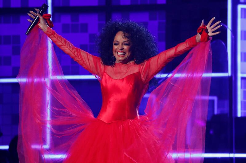 FILE PHOTO: 61st Grammy Awards - Show - Los Angeles, California, U.S., February 10, 2019 - Diana Ross performs. REUTERS/Mike Blake/File Photo