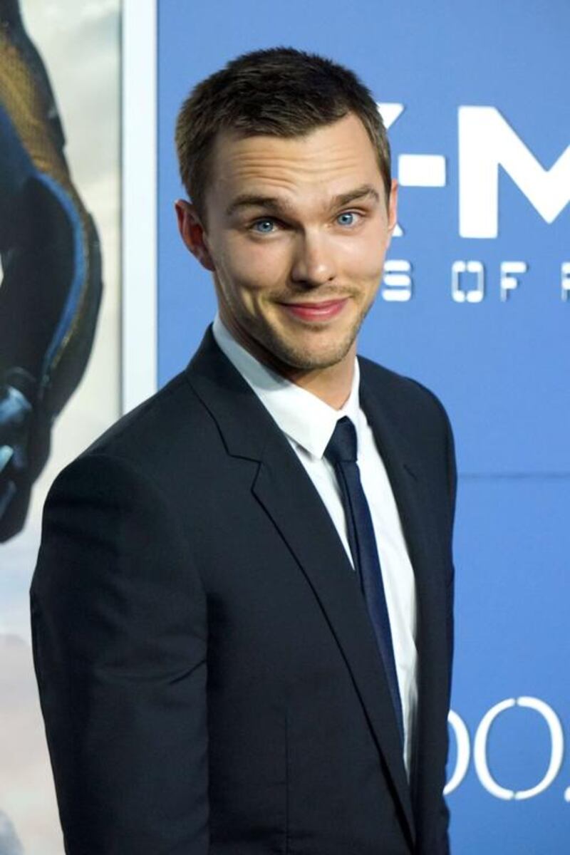 Actor Nicholas Hoult at the premiere. Mike Coppola / Getty Images / AFP