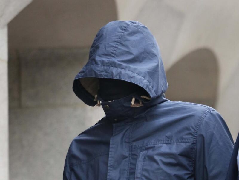 Undercover journalist Mazher Mahmood, who was known as the "Fake Sheikh", arrives at the Old Bailey in London where he is accused of conspiring to pervert the course of justice in the case of pop star Tulisa Contostavlos. PA