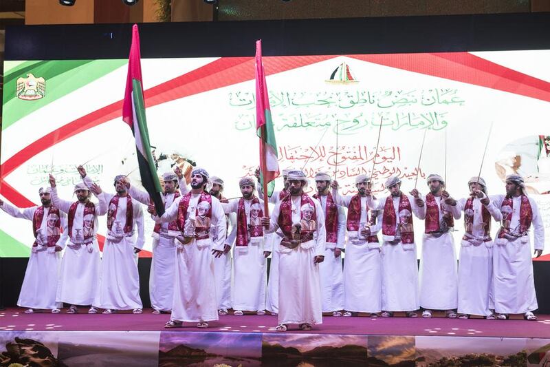 Several events in celebration of Oman's 46th National Day were held at Yas Mall in Abu Dhabi on November 18, 2016. Vidhyaa for The National