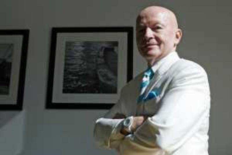 Dubai, 17th December 2009.  Dr Mark Mobius, at Franklin Templeton Investment Management Office, DIFC.  (Jeffrey E Biteng / The National)  Editor's Note; Asa F reports. *** Local Caption ***  JB02-Mobius.jpg