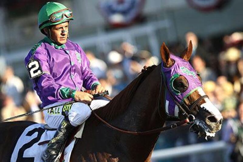 Victor Espinoza has now ridden two of those horses, also failing aboard War Emblem in 2002. Mike Segar / Reuters