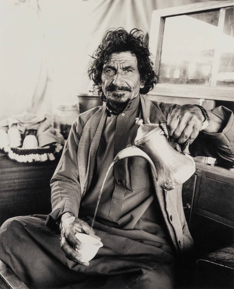 Adel Al Quraishi, Ateeq, the Bedouin. Desert of Nafud, 2015