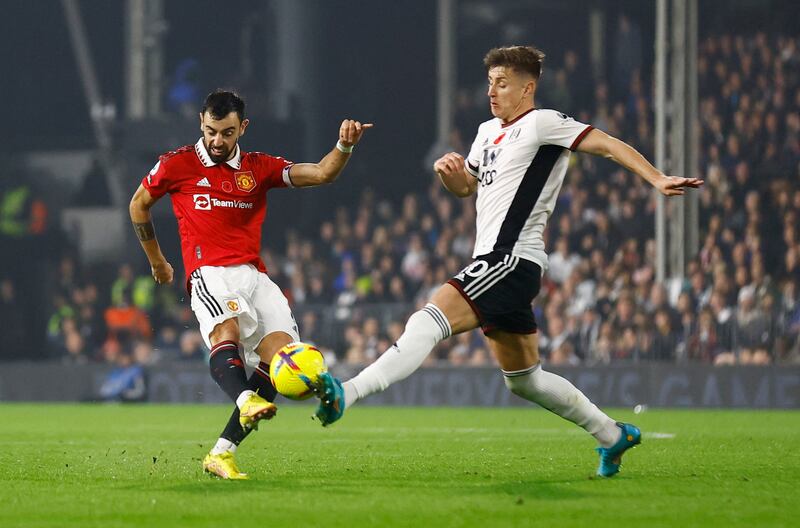 Bruno Fernandes 6: Lively start and he crossed for Eriksen for the opener. And played a beautiful ball to the same teammate which he put wide on brink of half-time. Tries the riskiest passes – which don’t always come off. Lost the ball which led to Fulham’s equaliser. Reuters