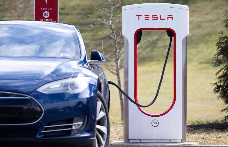 Tesla’s mission, it says, is to accelerate the transition to sustainable energy. AFP