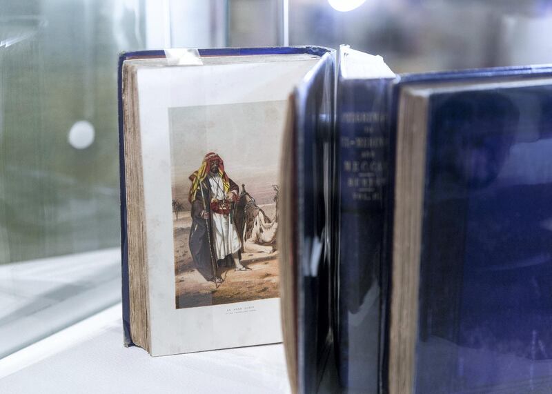 SHARJAH, UNITED ARAB EMIRATES. 30 October 2019. 
Manuscripts on display at the 38th Sharjah International Book Fair edition at Expo Centre Sharjah, offering more than 1.6 million titles to publishers as well as eager readers of all ages.

(Photo: Reem Mohammed/The National)

Reporter:
Section: