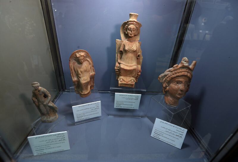 The 374 artefacts on show are from ancient eras and civilisations.