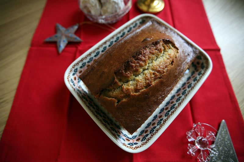 December 3, 2008 /Abu Dhabi / Christmas pastries December 3, 2008. Banana Bread (Sammy Dallal / The National) 


 *** Local Caption ***  sd-120308-FOOD06.jpgsd-120308-FOOD06_2.jpg