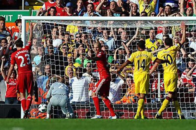 Reina's late blunder saw victory snatched from the hands of Liverpool.