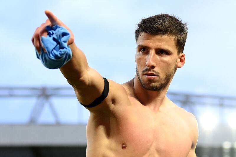 Ruben Dias - 6. The Portuguese made some important blocks and was composed in possession. A moment of confusion with Laporte opened up the space for Mane to score. Getty Images