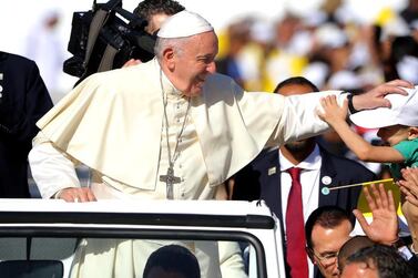 The Pope enjoyed an historic three-day tour of the UAE in February and is full of praise for the country three months on. Getty