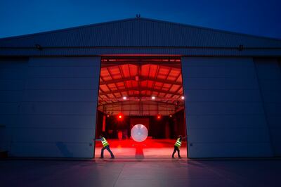 A Virgin Orbit Launcher One rocket will carry Wales's first home-grown satellite into space this summer. Getty 