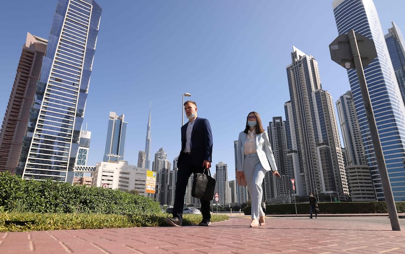 Employees in the UAE work two hours less during Ramadan. AFP