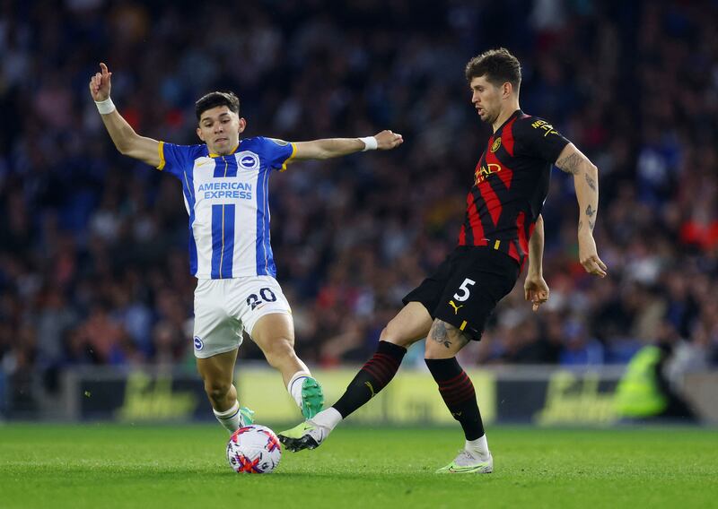 John Stones - 6. Good sliding challenge on Enciso to stop a counter-attack in the 23rd minute. Should have done better to quickly close up the space in front of Enciso in the build-up to the home side’s equaliser.  Reuters