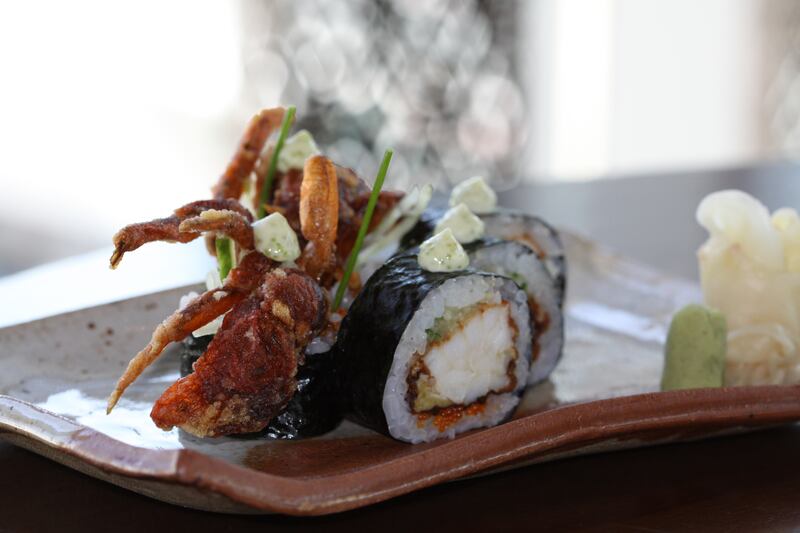 A handout photo of dynamite spider roll at Zuma Abu Dhabi (Courtesy: Zuma Abu Dhabi) NOTE; For Stacie Johnson's feature on brunch fro Arts & Life