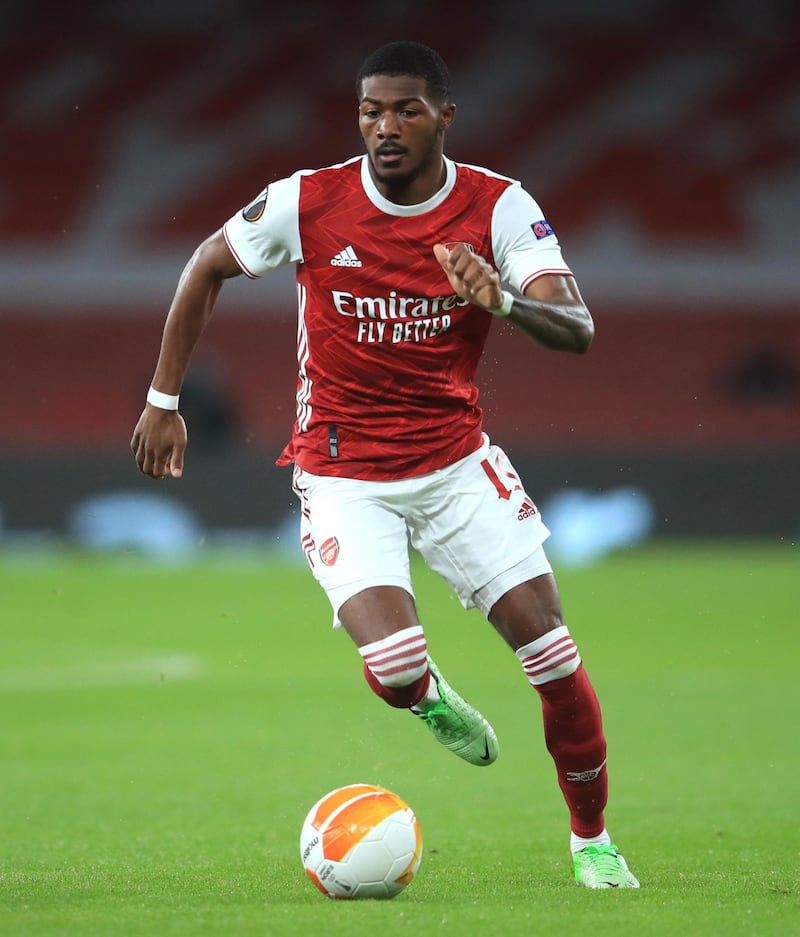 File photo dated 29-10-2020 of Arsenal's Ainsley Maitland-Niles. Issue date: Monday February 1, 2021. PA Photo. West Brom have agreed a deal with Arsenal to take Ainsley Maitland-Niles on loan. See PA Story SOCCER West Brom. Photo credit should read: Adam Davy/PA Wire