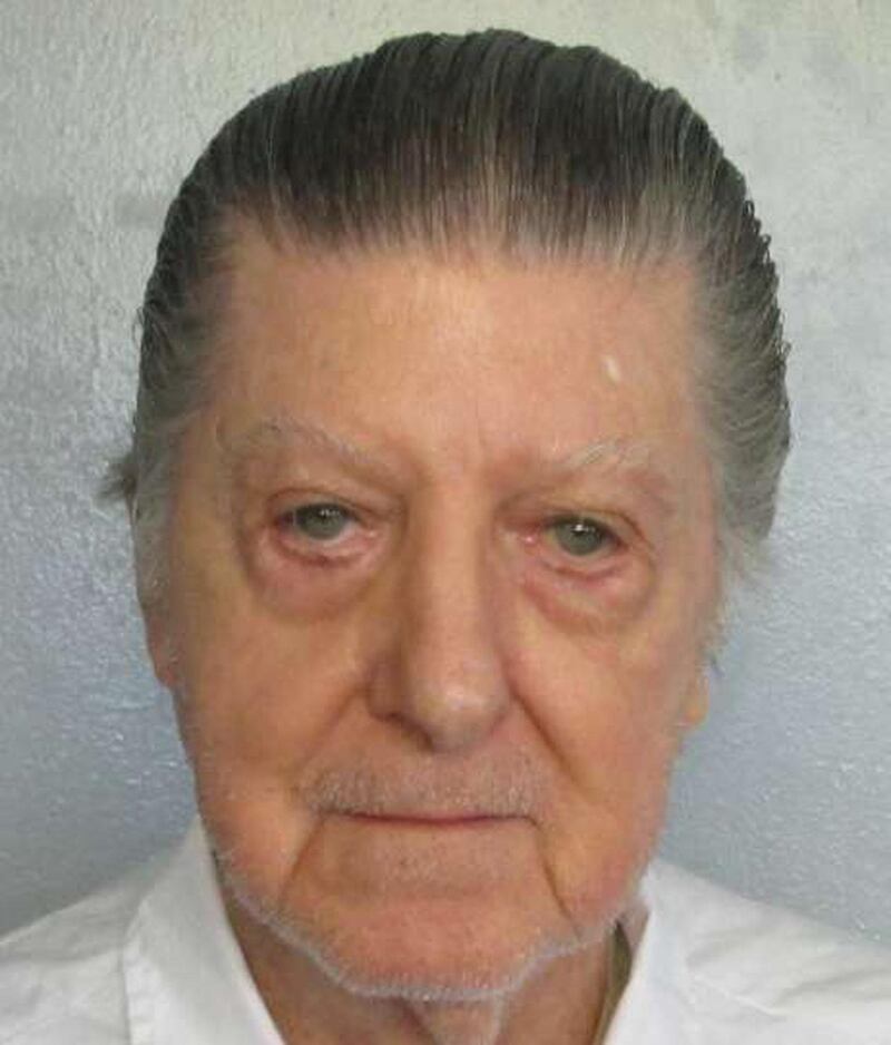 Death row inmate and convicted pipe bomb killer Walter Moody, scheduled to be executed at the William C. Holman Correctional Facility in Atmore, Alabama, U.S. on April 19, 2018, is seen in this undated Alabama Department of Corrections photo.  Alabama Department of Corrections/Handout via REUTERS   ATTENTION EDITORS - THIS IMAGE HAS BEEN SUPPLIED BY A THIRD PARTY.