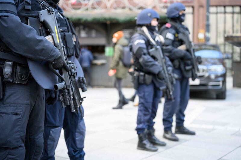 Police in Austria are on high alert over fears of a New Year's Eve terrorist attack. AFP