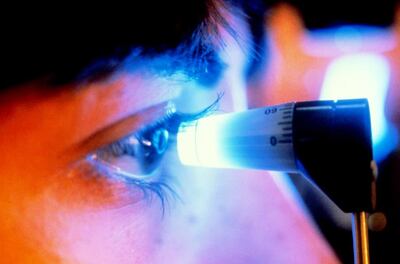 Patients suffering from dry eye disease should have their condition checked out by a doctor. Getty