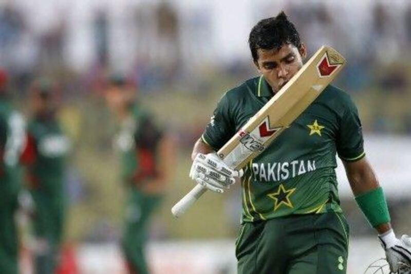 Umar Akmal has an excellent strike rate but his shot selections are questionable. Andres Leighton / AP Photo