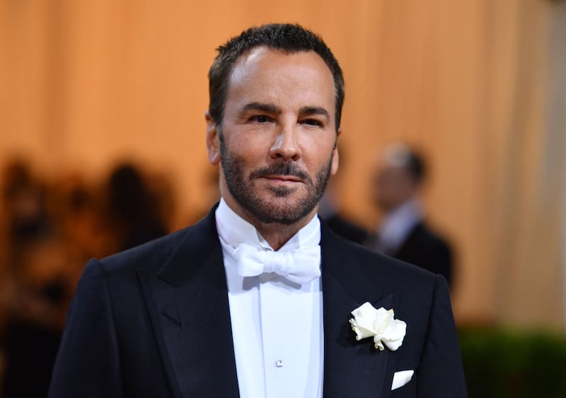 Fashion designer Tom Ford has a personal fortune of $2.2 billion, according to Forbes. AFP