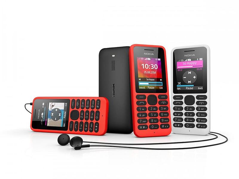 The Nokia 130 handset. Courtesy Nokia