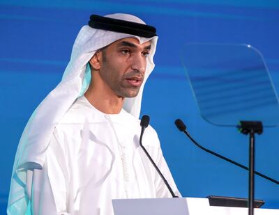 Dr Thani Al Zeyoudi, UAE Minister of State for Foreign Trade. Victor Besa / The National