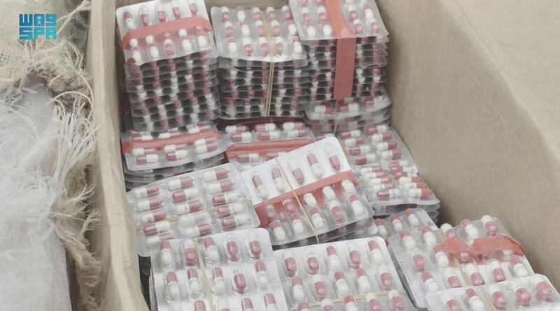 More than 200,000 tablets were seized by the authorities.