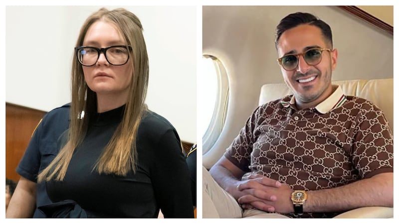 Anna Sorokin, the subject of 'Inventing Anna', and Simon Leviev from 'The Tinder Swindler' are examples of modern-day scammers. Photos: Reuters, Instagram / simon_leviev_official