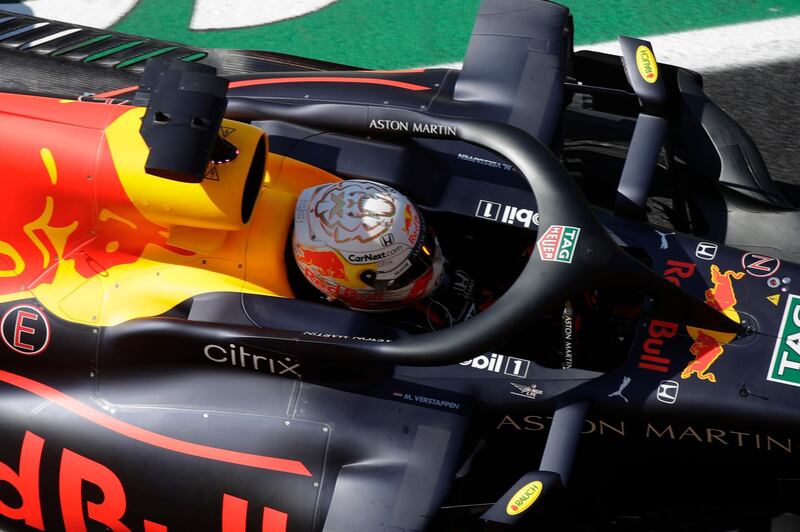 Red Bull driver Max Verstappen at the Mugello circuit in Scarperia, Italy. AP