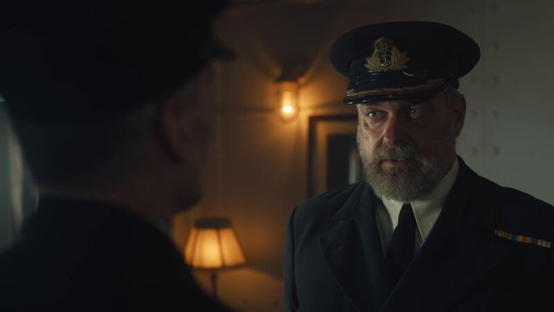 Stevenson starred as Commander Jack Swinburne in the TV series, Das Boot. Photo: Sky Studios
