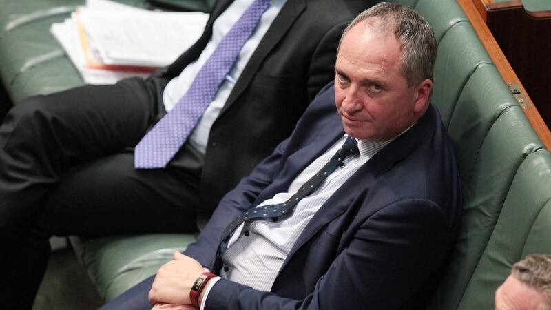 Nationals MP Ken O’Dowd said he expected a party delegation would confront Mr Joyce, above, soon to consider his position. Reuters