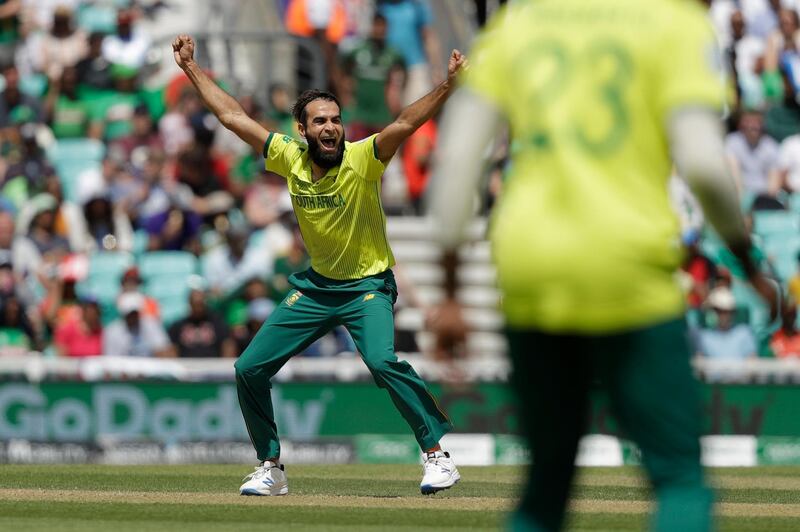 Imran Tahir (South Africa): The leg-spinner is in terrific form with the ball, courtesy the IPL, and has found a way to get into the minds of opposition batsmen lately. Indian batsmen are not the best players of spin any longer, and Tahir could get them into trouble - especially if India are chasing a big total. Tahir's body language and positivity can also boost his teammates' spirits on the field. Matt Dunham / AP Photo