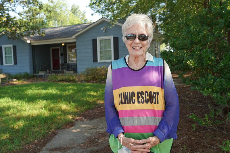 Jean Comley is an 83-year-old clinic escort. Willy Lowry / The National 