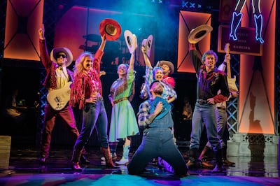 'Footloose: The musical' is packed with pop music hits from the 1980s. Photo: Dubai Opera