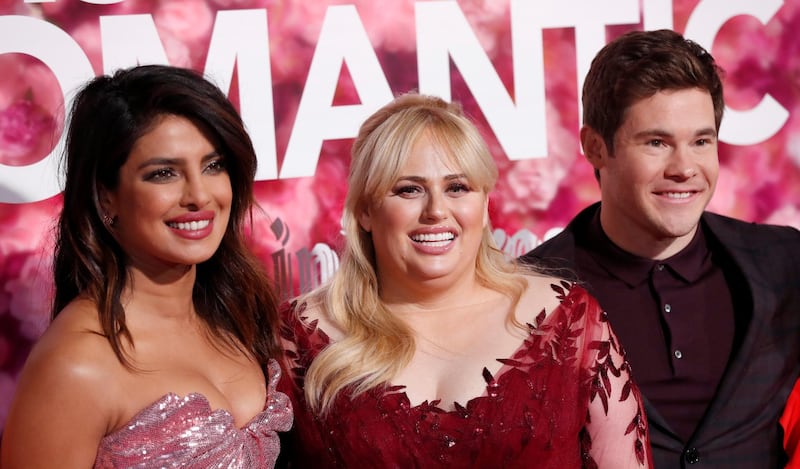 Priyanka Chopra, Rebel Wilson and Adam Devine star in the romantic comedy. Reuters