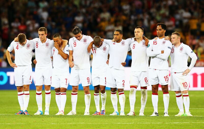 Yet more penalty shootout pain at Euro 2012. England knocked out by Italy in the quarter finals.