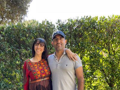 Afghan filmmakers Elizabeth, left, and Gulistan Mirzaei. Photo: Elizabeth Mirzaei