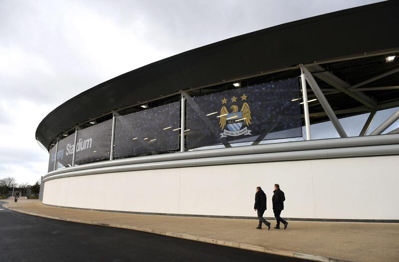 A view outside Manchester City's Academy. AFP
