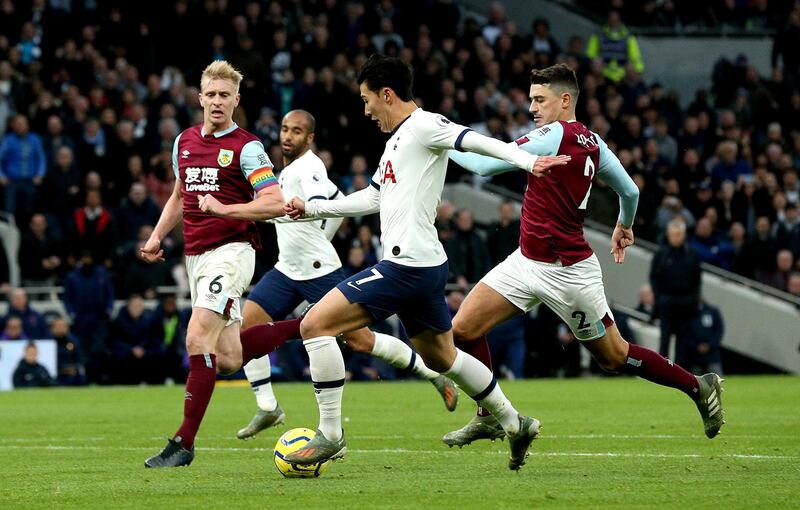 Son Heung-min will complete four weeks of mandatory national service. PA