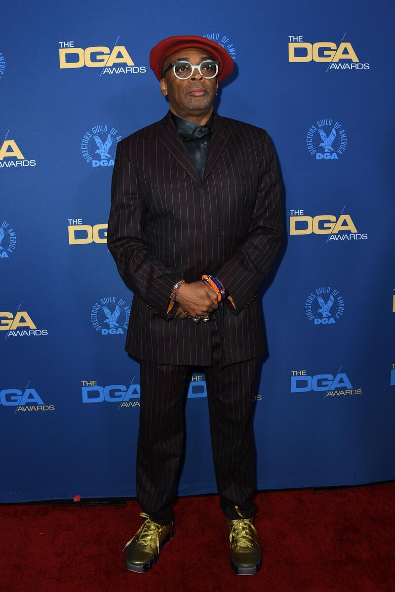 Spike Lee at the 71st Annual Directors Guild Of America Awards in Los Angeles. AFP