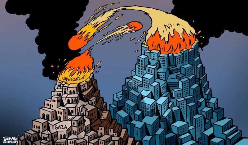 Our cartoonist's take on the violence in Gaza