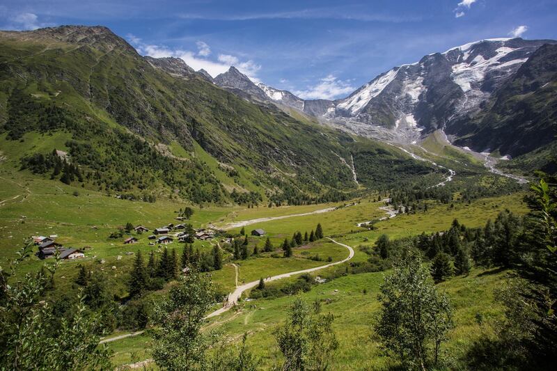 Mountain scene in the French Alps. Courtesy Stuart Butler