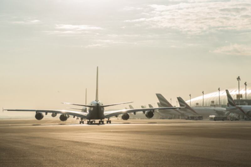 The new A380 concourse at Dubai airport It's the world’s first concourse designed specially for the A380. Photo courtesy of Dubai Aiports