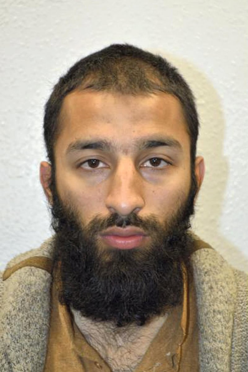 An undated handout picture released by the British Metropolitan Police Service in London on June 5, 2017 shows Khuram Shazad Butt from Barking, east London, believed by police to be one of the three attackers in the June 3 terror attack on London Bridge.
 / AFP PHOTO / METROPOLITAN POLICE / Handout / RESTRICTED TO EDITORIAL USE - MANDATORY CREDIT "AFP PHOTO / METROPOLITAN POLICE" - NO MARKETING NO ADVERTISING CAMPAIGNS - DISTRIBUTED AS A SERVICE TO CLIENTS

