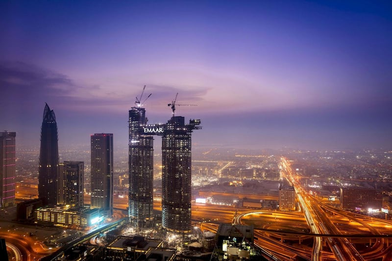 Emaar is building a 200-metre high Sky Walk in Downtown Dubai. Courtesy Emaar
