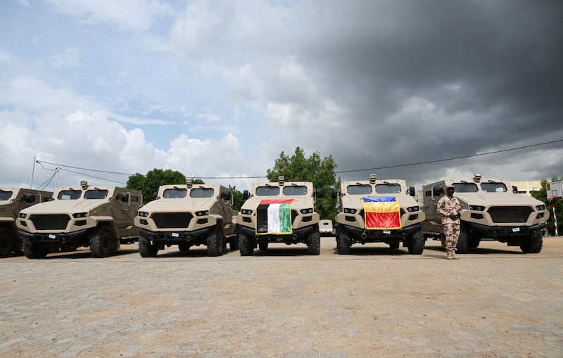Military vehicles and security equipment will support Chad's capabilities in combatting terrorism and enhance border protection. Wam