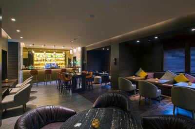G&T Club Lounge at Grayton Hotel, Dubai. Courtesy Grayton Hotel